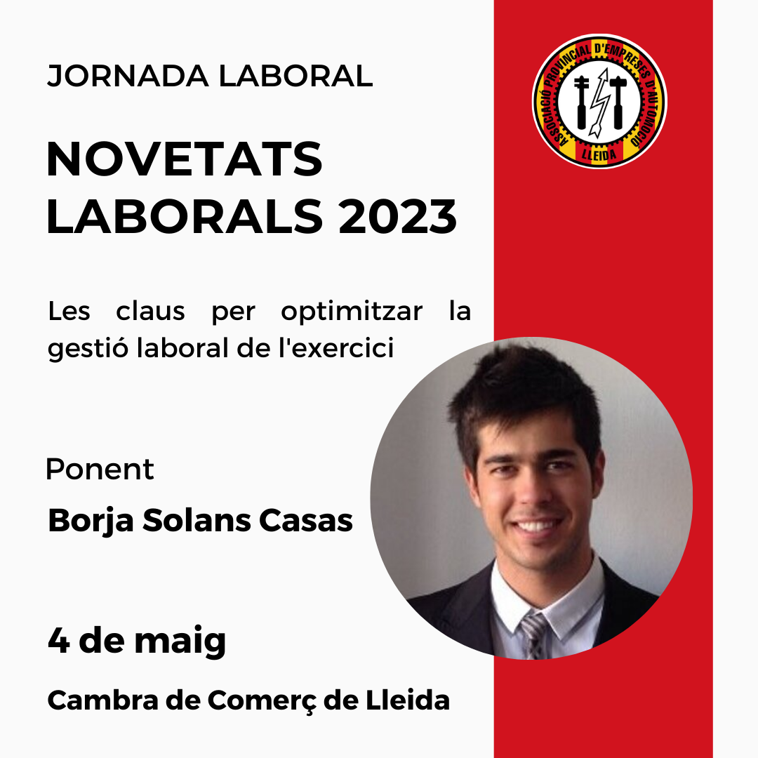 Jornada laboral – Novetats laborals