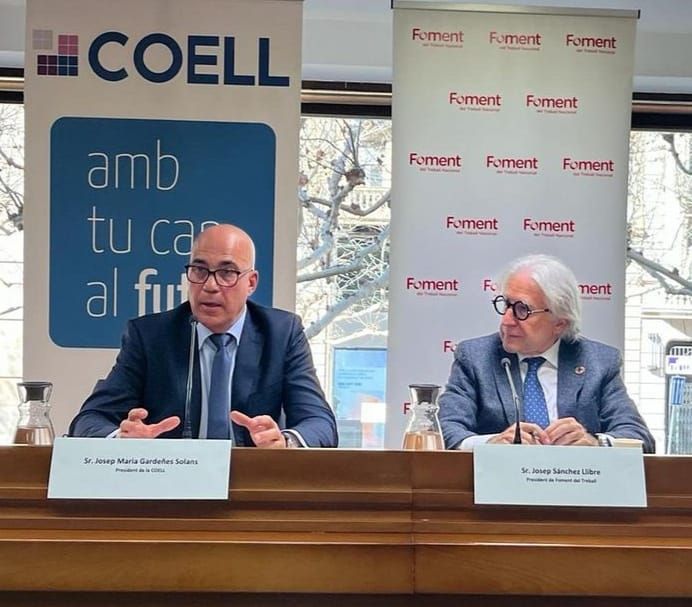 Trobada amb el president de Foment Nacional de Treball